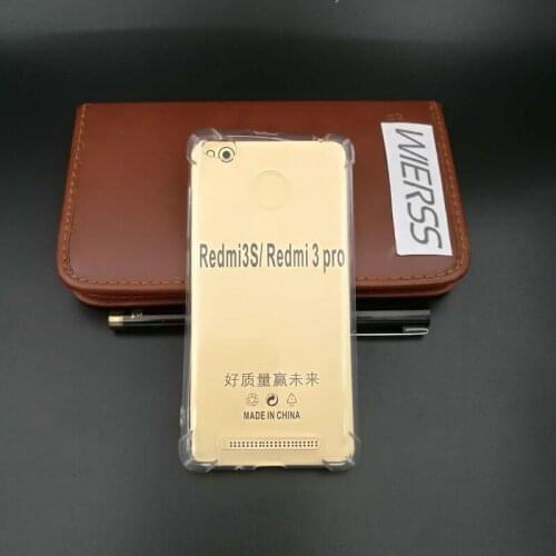 Case Silicon Soft cover Case for Xiaomi Redmi 3 S pro Prime for Xiaomi Redmi 3S Redmi 3X Anti-knock Transparent Back cover