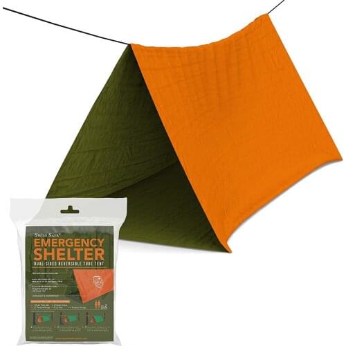 Camping Emergency Tent Survival Sleeping Bag Waterproof Thermal Emergency Blanket Bivy Sack Outdoor Survival Tool Emergency Gear