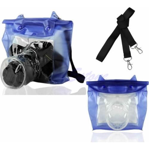DSLR SLR Camera Waterproof Underwater Housing Case Pouch Dry Bag For Canon Nikon Y3ND