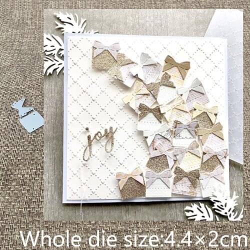 XLDesign Craft Metal Cutting Die stencil mold gift box bow tie decoration scrapbook Album Paper Card Craft Embossing die cuts
