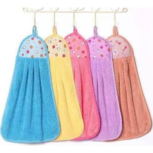 2pcs Cleaning Towel Dishcloth Microfiber Kitchen Towel For Window Rags Glasses Washing Dish Bathroom Towels Hanging 43cm