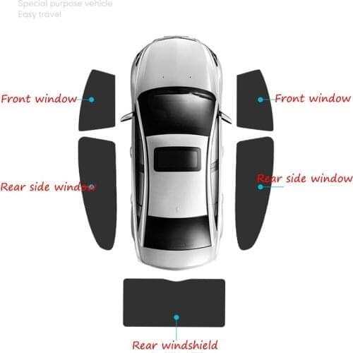 For Volkswagen VW Golf 4 Accessoriies Car Sunshade Front Rear Window Sunscreen Netting Auto Decoration Anti Mosquito