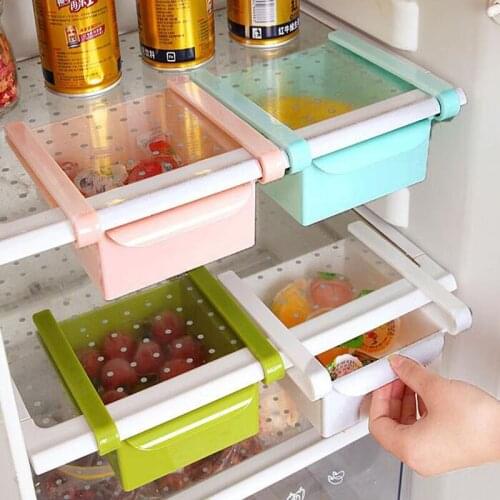 Kitchen Refrigerator Organizer Food Storage Box Refrigerator Storage Container Compartment Storage Rack Drawer Debris Organizer