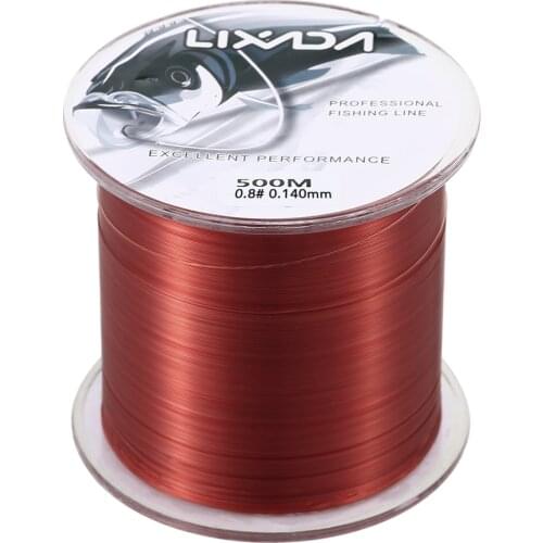 Lixada 500m 0.8 - 8.0 Nylon Fishing Lines Durable Monofilament Rock Sea Fishing Line Thread Fishing Tools Tackles
