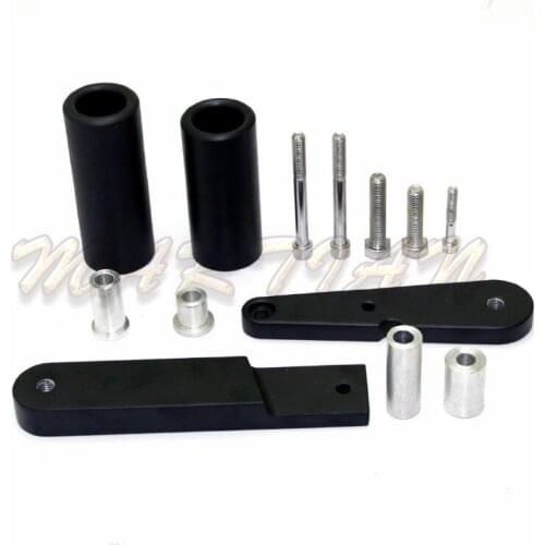 Motorcycle Racing Protectors Slider Black Fit For 2009-2011 Kawasaki Ninja 650 / EX650 / 650R