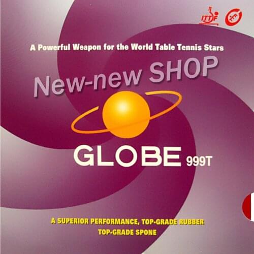 Globe 999T (999 T, 999-T) Pips-In Table Tennis (PingPong) Rubber with Japanese Sponge