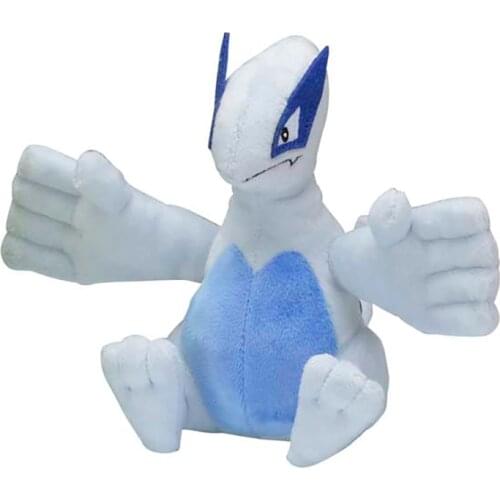 15cm Anime Dragon Plush Toy Lugia Sitting Original Soft Stuffed Doll