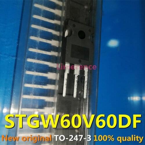 2piece) 100% New STGW60V60DF GW60V60DF TO-247 Support the BOM one-stop supporting services