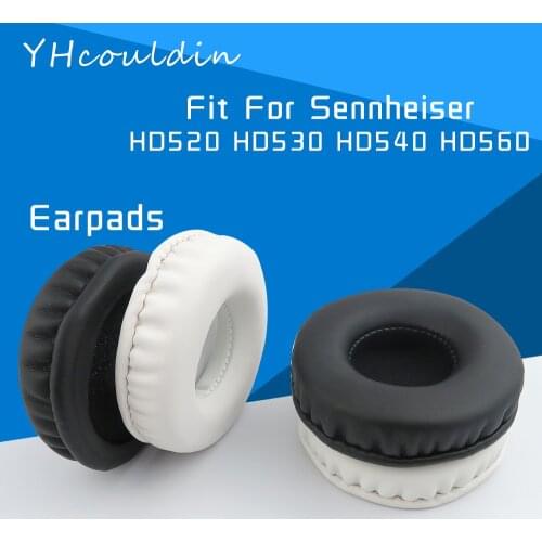 YHcouldin Earpads For Sennheiser HD520 HD530 HD540 HD560 Headphone Accessaries Replacement Leather