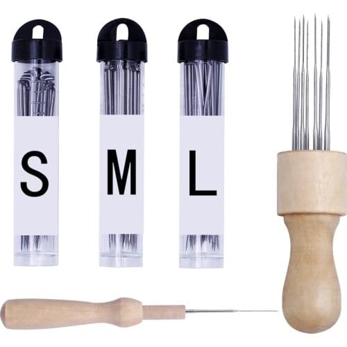 Nonvor 90Pcs Felting Needles Artesanato Wool Felt Pocked Tool Kit Needle Felting Supplies 3Pcs Bottles 2Pcs Needle Felting Pen