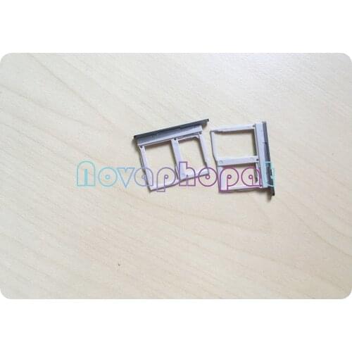Novaphopat For LG G6 US997 VS988 SIM Card Tray Holder Micro SD Memory Slot Socket Adapter SIM Holder Replacement ; 100pcs/lot