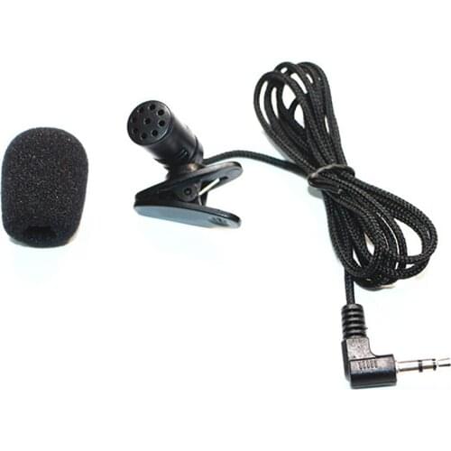 Unidirectional Lavalier Microphone Condenser Microphone with Noise Reduction & 1.18m Cable for Phone and Smartphones, Black