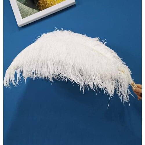 Wholesale 50pcs/lot high quality ostrich feather 75-80cmCM 30-32Inch Craft Christmas For feathers for crafts plumas