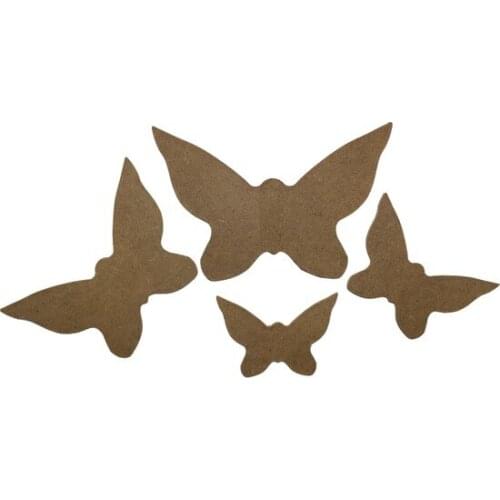 Quad Butterfly paintable decorative objects декоративные предметы под роспись