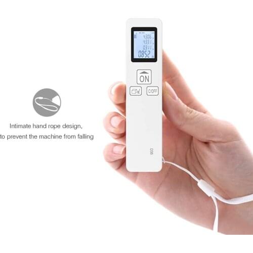 Portable Mini Handheld Laser Distance Meter 35M Digital Laser Rangefinder LCD Distance Area Volume Room Measurement Range Finder