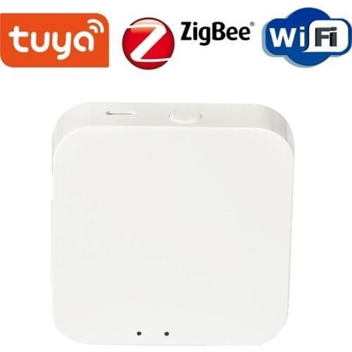 Tuya ZigBee Gateway Wireless Smart Hub Smart Home Bridge Gateway Support Smart life Work with Alexa Google Home ZigBee Hub TUYA