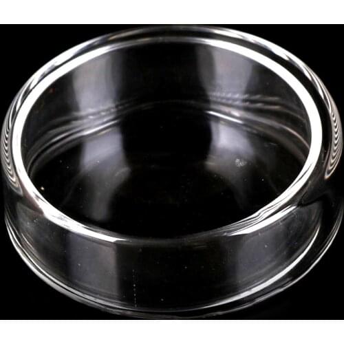 1 Pcs Glass Reusable Tissue Petri culture dish Plate with cover For Chemistry Laboratory