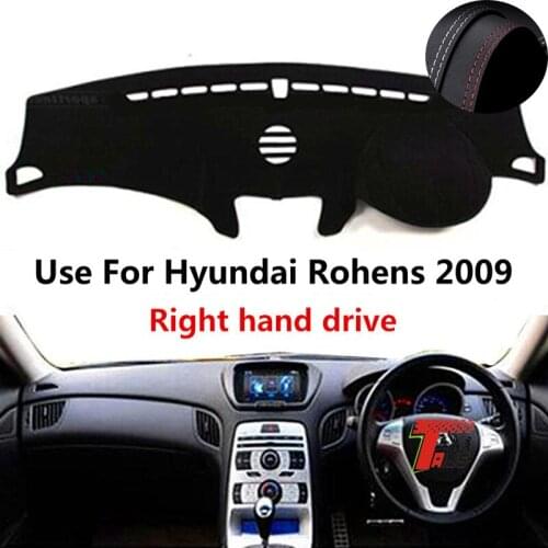 TAIJS Factory Casual Protective Leather Car Dashboard Cover For Hyundai Rohens 2009 Right hand drive