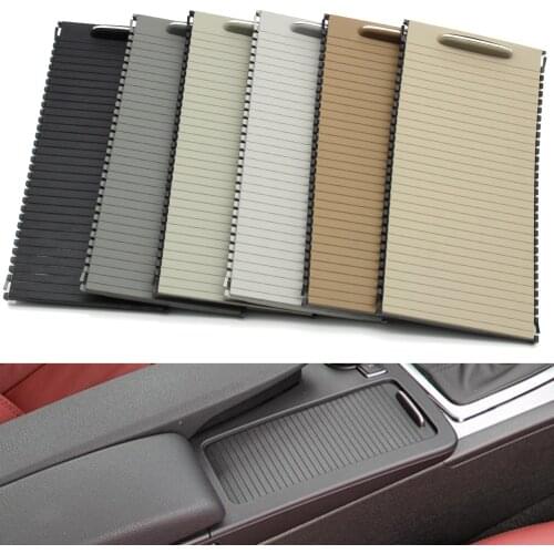 Interior Car Drink Water Cup Holder Blind Cover For Mercedes Benz W204C C180 C200 C220 C300 W207 E W212 E260 E300