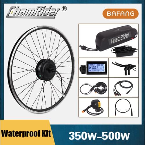 Waterproof Connector Plug BAFANG 500W 36V 48V 52V Ebike Conversion Kit SWX02 Motor 8fun Super Bottle Battery RM G020.350/500.D