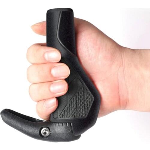 1 pair of bicycle rubber handlebar covers flared thick comfortable horns black bicycle vice bar cycling equipment accessories