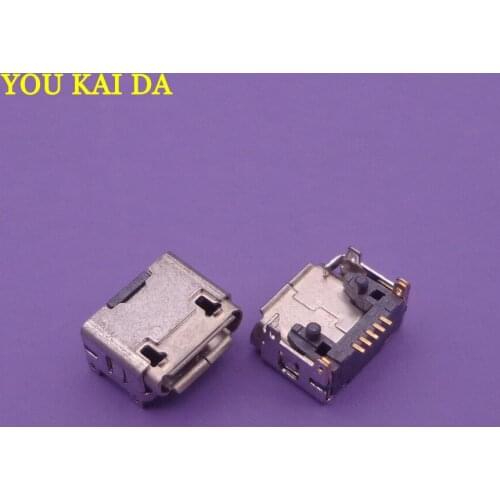5pcs/lot micro mini usb jack socket connector For Amazon charging port dock plug female pcb repair type 5 pin replacement