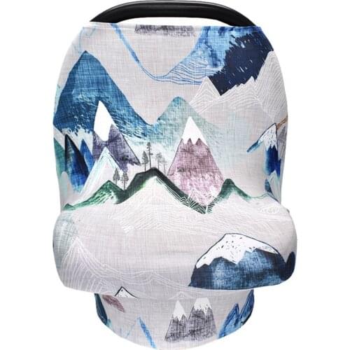 Nursing Cover Scarf Canopy Breastfeeding Cover Multifunction Cape Baby Stroller Cover Baby Car Seat Cover Carseat Cover