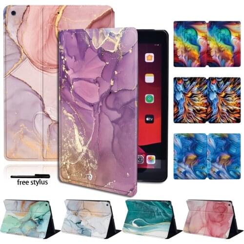 Tablet Case for Apple IPad Mini 1/2/3/4/5/IPad 2/3/4 /Air 1/2/3 /Pro Shockproof Drop Resistance Tablet Case+Free Stylus