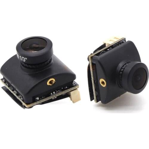 Cmos 1200TVL 1/3" COMS 2.1mm Lens PAL Color Video FPV mini Camera Super Light 19mm*19mm for RC FPV Mini Racing Drone Quadcopter