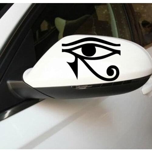 Hot Wall Sticker Car Styling Waterproof Decal Car Sticker Eye Of Ra Horus Egyptian God Vinyl Decal Window Sticker For Car A-186