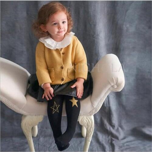 Hot Sale Baby Tights Lovely Cartoon Childrens Cotton Pantyhose Infants Girls Tights 0-4 years