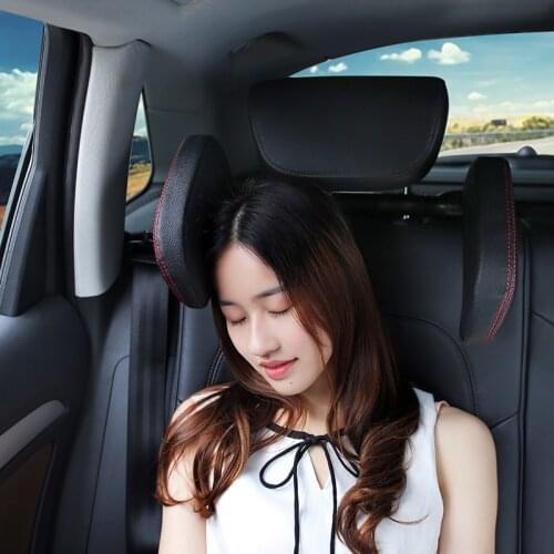 New style Car Seat Headrest Neck Pillow Neck Rest Seat Headrest Cushion Pad Head Safety Protection Travelling Seat Support