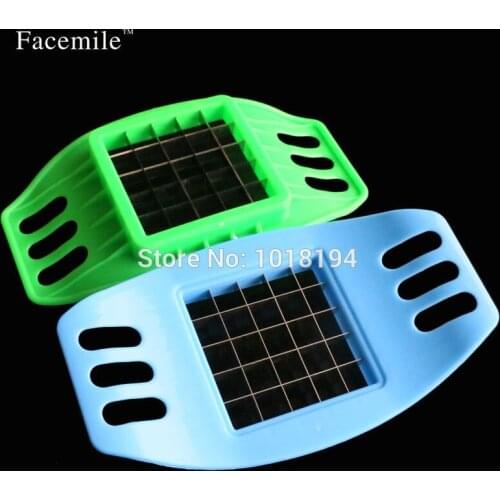 1PCS Kitchen Accessories Stainless Steel Vegetable Potato Slicer Cutter Chopper Chips Making Cutter Tool Fruit & Vegetable Tools