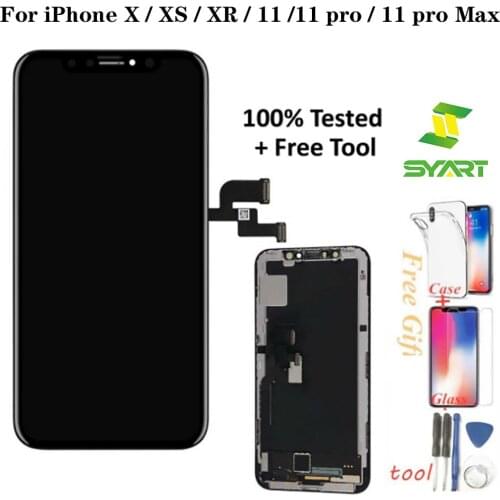 TOUCH SCREEN For iphoneXS X XR 11 11pro XS MAX 11 PRO MAX LCD Display Screen Touch Digitizer Assembly For iPhone X XR XS SCREEN