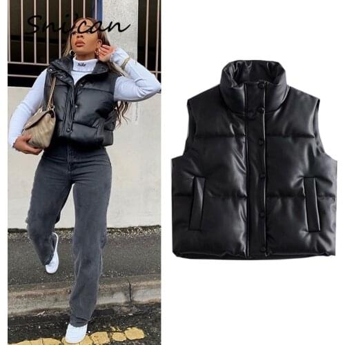 Женские кожаные куртки Snican China At AliExpress