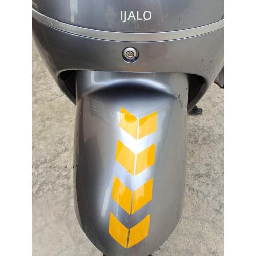 Universal Car Motorcycle Scooter Reflective Stickers Wheel Fender Decal Exterior Accessorie Sticker Waterproof Vinyl DIY Sticker