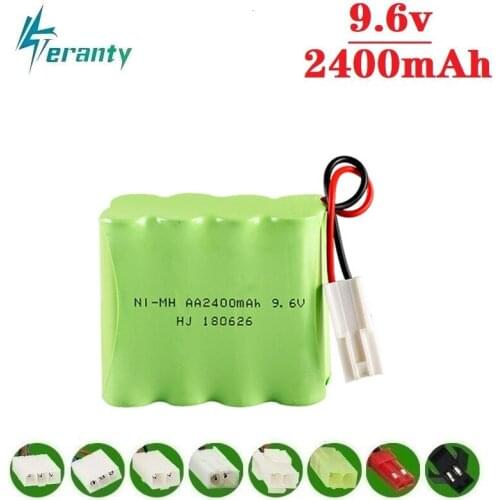 X Model ) 9.6v 2400mah NiMH Battery For Rc toys Car Tanks Trains Robot Boat Gun Ni-MH AA 700mah 9.6v Rechargeable Battery
