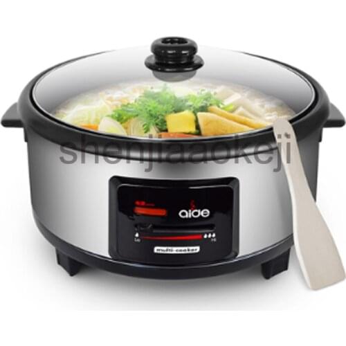 Commercial electric hot pot 220v 1600w 1pc multi-function non-stick household cooking hot pot hot pot Cooking pan Cookware 6L