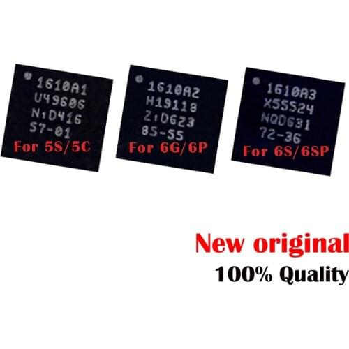 100% NEW U2 USB tristar ic 1608A1 1610A1 1610A2 1610A3 610A3B 1612A1 IC for iPhone 5/5S/6/6P/7/7P/8/8P/X/XS/XSMAX/XR U2 USB IC