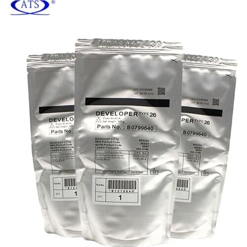 2PCS black developer powder Type 26 B0799640 For Ricoh Aficio 2035 2035E 2035G 2045 2045E 2045G 2045S 3035 3045