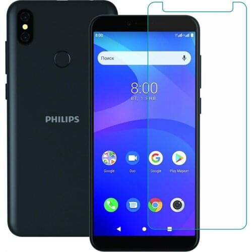 2PCS For Philips S397 Tempered Glass Protective 2.5D High Quality FOR Philips S397 Screen Protector Glass Film Cover
