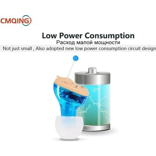 8 Channels Mini CIC Hearing Aids Audifonos Inner Ear Hearing Device Digital Adjustable Sound Amplifier Micro Wireless Ear Aid