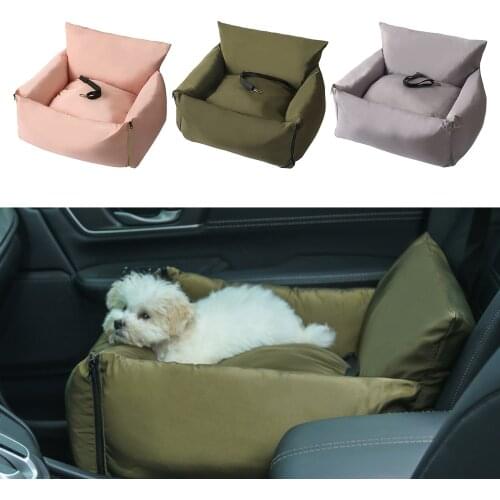 Dog Car Seat Portable Pet Car Booster Seat Soft Carrier Waterproof Crate for Kitten Puppy Dogs Cats Back Front Seat Supplies