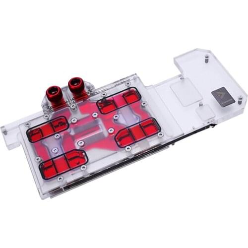 Barrow GPU Water Block For ASUS ROG STRIX RTX 3090 / 3080 GAMING, 5V ARGB 3PIN AURA SYNC BS-ASS3090-PA