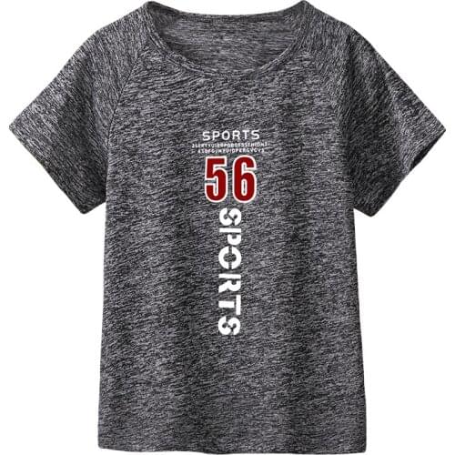 Boys Quick-Dry Breathable Performance Active Athletic T-Shirts Dry-Fit Moisture Wicking Active Athletic Performance T-shirts