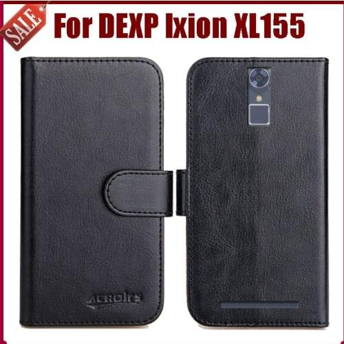 Hot Sale! DEXP Ixion XL155 Case New Arrival 6 Colors High Quality Flip Leather Protective Cover For DEXP Ixion XL155 Case