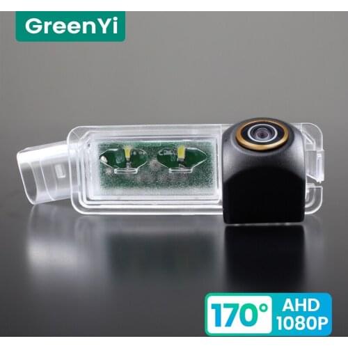 GreenYi 170° HD 1080P Car Rear View Camera for VW Passat B6 Polo CC Golf 6 New Jetta Night Vision Reverse Reversing 4 Pin AHD