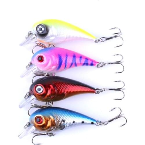 HENGJIA 1PC 5cm 5g Crank Bait Fishing Lure Isca artificial Crankbait Carp fishing Wobblers pike trolling walleye pesca peche