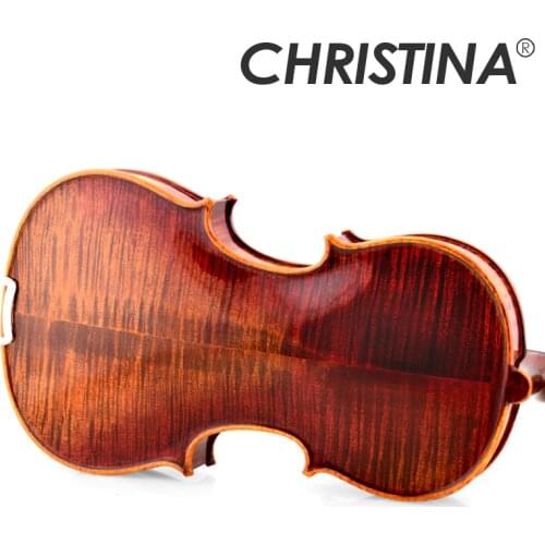Italian christina V05C handmade professional wood violin4/4 luthier stradivarius musical instruments 4/4 Grading violin
