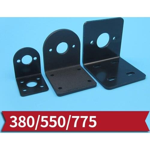 1PC Metal Motor Mount 380 550 545 555 755 775 Brushed Motor Fixing Bracket Alloy Motors Holder for RC Boats Spare Parts